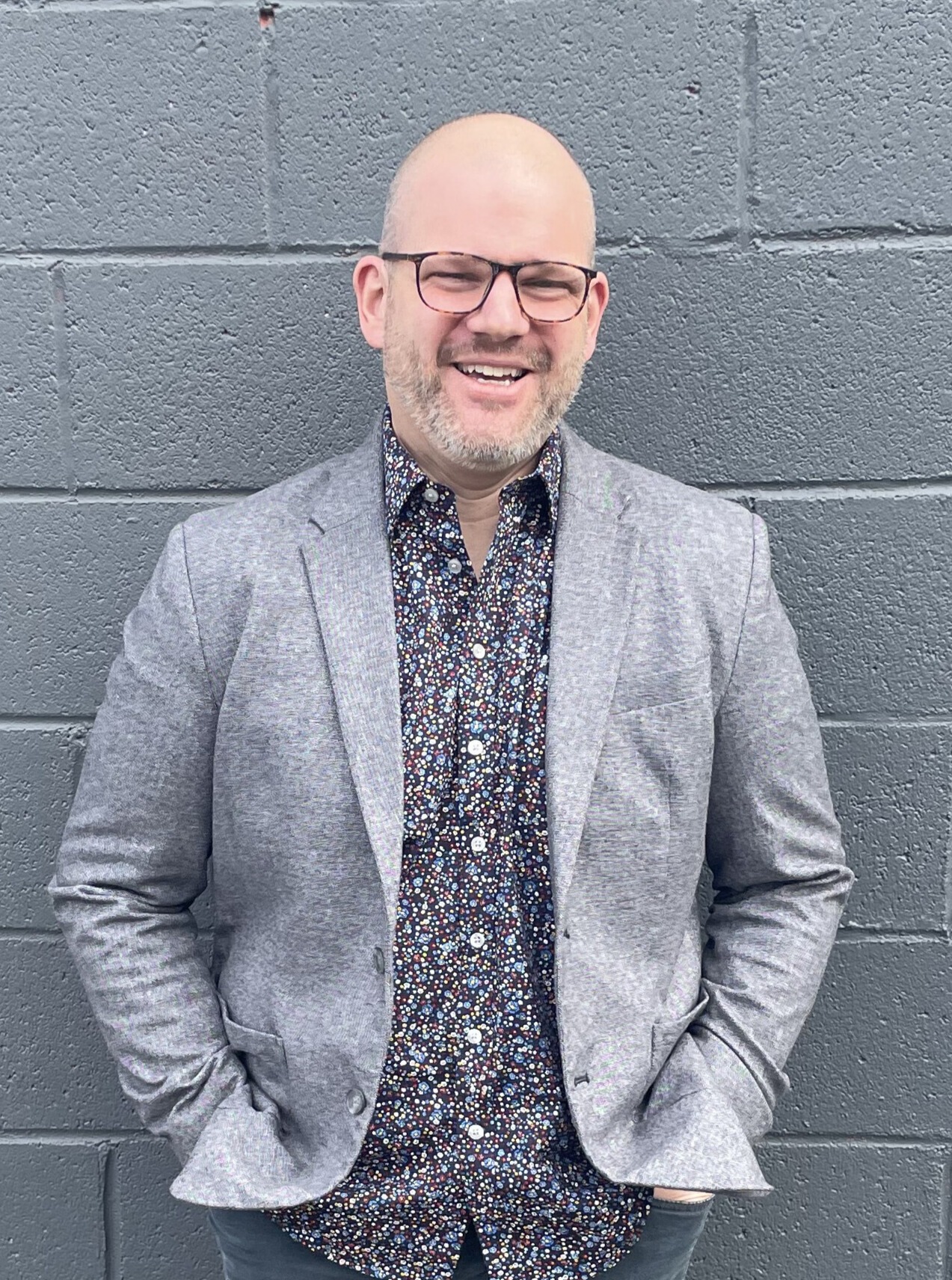 Portrait photograph of Drew Kleman